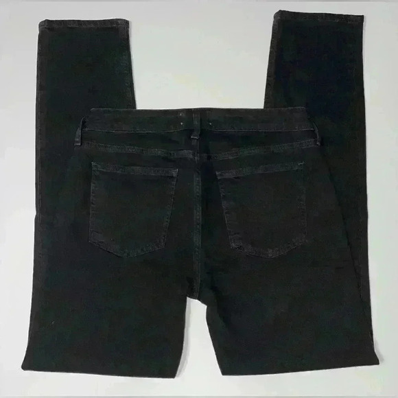 Agolde Devon Low Rise Stacked Stovepipe Jeans Size 28 / 6 Black NWOT - Picture 3 of 8